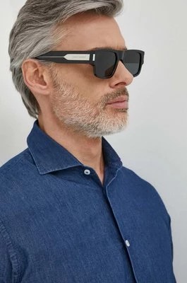 Zdjęcie produktu Saint Laurent okulary przeciwsłoneczne męskie kolor czarny SL 659