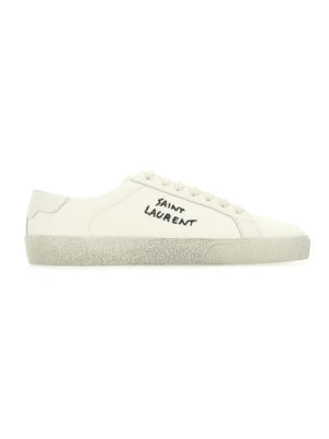 Zdjęcie produktu Saint Laurent, Stylowe Sneakersy dla Mężczyzn i Kobiet White, female,