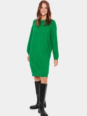 Zdjęcie produktu SAINT TROPEZ Sukienka dzianinowa "Saint Tropez" w kolorze zielonym rozmiar: XXL