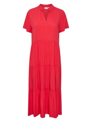 Zdjęcie produktu SAINT TROPEZ Sukienka "Eda" w kolorze czerwonym rozmiar: S