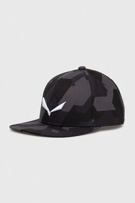 Zdjęcie produktu Salewa czapka z daszkiem Puez Camou kolor czarny wzorzysta 00-0000026482