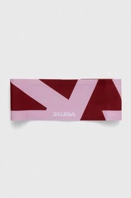Zdjęcie produktu Salewa opaska na głowę Pedroc Dry kolor różowy 00-0000028645