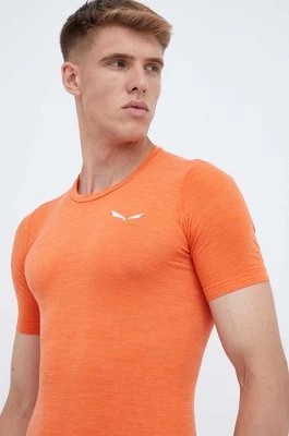 Zdjęcie produktu Salewa t-shirt funkcyjny Zebru Fresh kolor pomarańczowy