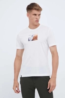 Zdjęcie produktu Salewa t-shirt sportowy Pure Design Dry kolor beżowy z nadrukiem 00-0000028811