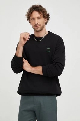 Zdjęcie produktu Samsoe Samsoe bluza bawełniana JOEL męska kolor czarny gładka M22300127