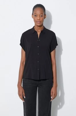 Zdjęcie produktu Samsoe Samsoe koszula MAJAN damska kolor czarny regular z kołnierzykiem klasycznym F19123672