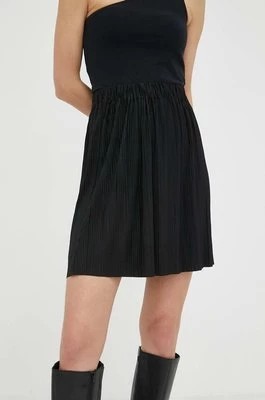 Zdjęcie produktu Samsoe Samsoe spódnica kolor czarny mini rozkloszowana