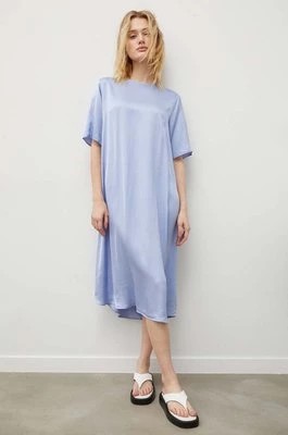 Zdjęcie produktu Samsoe Samsoe sukienka SADENISE kolor niebieski mini prosta F24100089