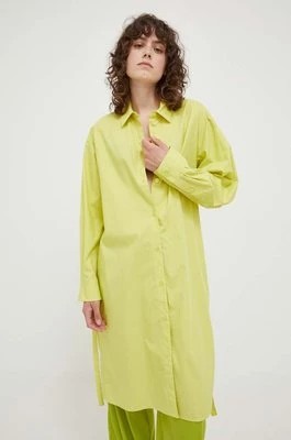 Zdjęcie produktu Samsoe Samsoe sukienka kolor zielony mini oversize