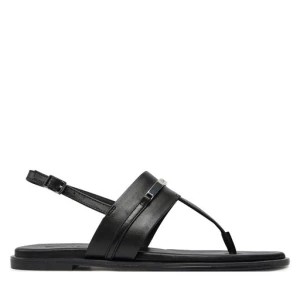Zdjęcie produktu Sandały Calvin Klein Flat Tp Sandal Metal Bar Lth HW0HW02031 Black BEH
