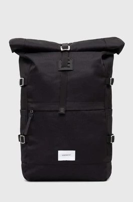 Zdjęcie produktu Sandqvist plecak Bernt kolor czarny duży gładki SQA1039