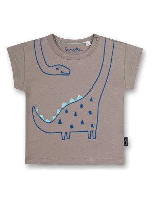 Zdjęcie produktu Sanetta Kidswear Koszulka "Dino" w kolorze brązowym rozmiar: 56