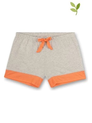 Zdjęcie produktu Sanetta Szorty piżamowe w kolorze szaro-pomarańczowym rozmiar: 128