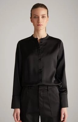 Zdjęcie produktu Satynowa bluzka w kolorze czarnym Joop