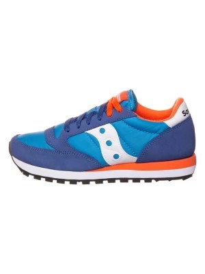 Zdjęcie produktu Saucony Sneakersy "Jazz" w kolorze niebiesko-pomarańczowym rozmiar: 48