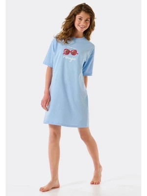 Zdjęcie produktu Schiesser Koszula nocna w kolorze błękitnym rozmiar: 176