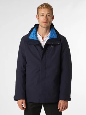 Zdjęcie produktu Schöffel Męska kurtka funkcyjna 3 w 1 Mężczyźni Sztuczne włókno niebieski jednolity,