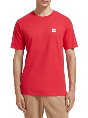 Zdjęcie produktu Scotch & Soda Koszulka w kolorze czerwonym rozmiar: M
