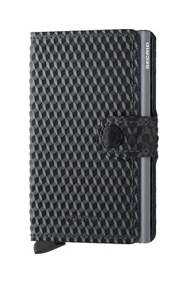 Zdjęcie produktu Secrid portfel skórzany Cubic Black-Titanium kolor czarny