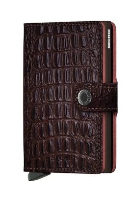 Zdjęcie produktu Secrid Portfel skórzany damski kolor brązowy