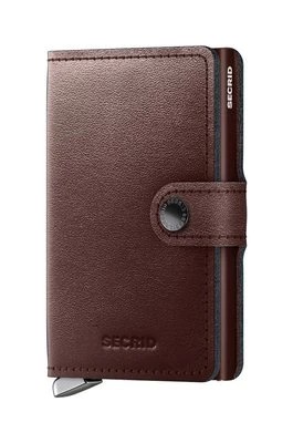 Zdjęcie produktu Secrid portfel skórzany kolor brązowy MDu-Dark Brown