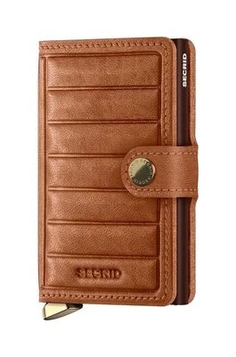 Zdjęcie produktu Secrid portfel skórzany kolor brązowy MEl-Cognac