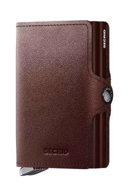 Zdjęcie produktu Secrid portfel skórzany kolor brązowy TDu-Dark Brown