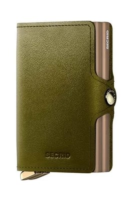 Zdjęcie produktu Secrid portfel skórzany kolor zielony TDu-Olive