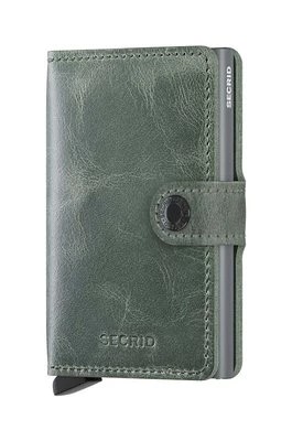 Zdjęcie produktu Secrid portfel skórzany Miniwallet Vintage Sage kolor zielony
