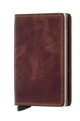 Zdjęcie produktu Secrid portfel skórzany kolor brązowy SV.Brown