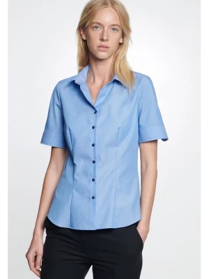 Zdjęcie produktu Seidensticker Bluzka - Regular fit - w kolorze niebieskim rozmiar: 48