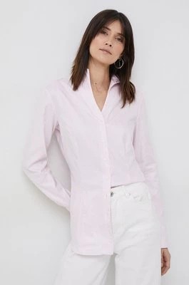 Zdjęcie produktu Seidensticker koszula bawełniana damska kolor różowy slim 60.080644