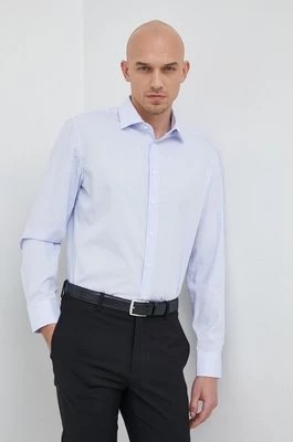 Zdjęcie produktu Seidensticker koszula bawełniana męska kolor niebieski regular 01.693640