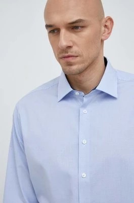 Zdjęcie produktu Seidensticker koszula bawełniana Shaped męska kolor niebieski regular 01.253710