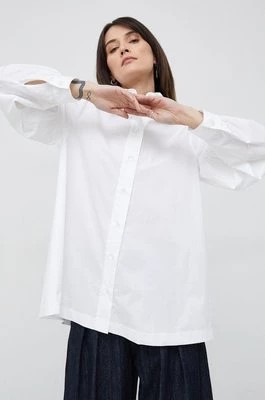 Zdjęcie produktu Seidensticker koszula damska kolor biały regular z kołnierzykiem klasycznym 60.133441