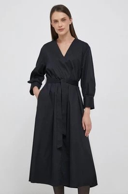 Zdjęcie produktu Seidensticker sukienka kolor czarny mini rozkloszowana
