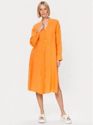 Zdjęcie produktu Seidensticker Sukienka koszulowa 60.134909 Pomarańczowy Regular Fit