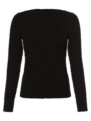 Zdjęcie produktu Selected Femme Damska koszulka z długim rękawem Kobiety Sztuczne włókno czarny jednolity,