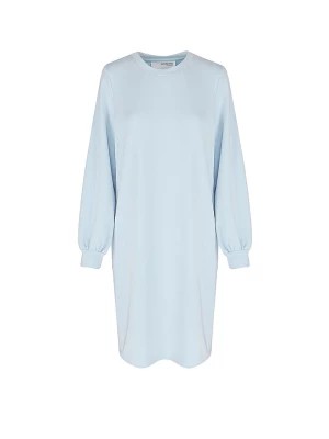 Zdjęcie produktu SELECTED FEMME Sukienka dresowa "Tenny" w kolorze błękitnym rozmiar: S