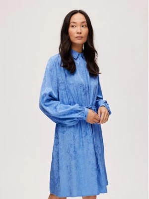 Zdjęcie produktu Selected Femme Sukienka koszulowa Blue 16088066 Niebieski Regular Fit