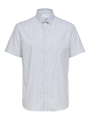 Zdjęcie produktu SELECTED HOMME Koszula "Pinpoint" - Slim fit - w kolorze białym rozmiar: S