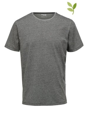 Zdjęcie produktu SELECTED HOMME Koszulka "Aspen" w kolorze szarym rozmiar: S