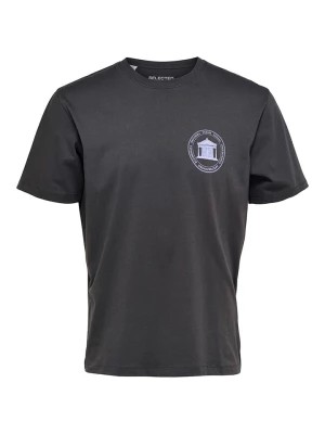Zdjęcie produktu SELECTED HOMME Koszulka "Coms" w kolorze czarnym rozmiar: XL