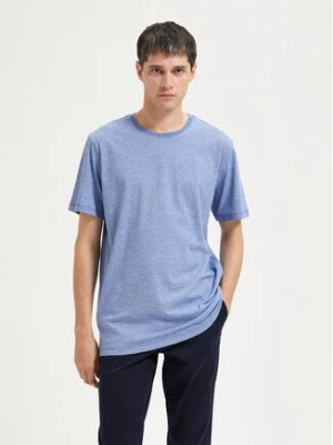 Zdjęcie produktu Selected Homme T-Shirt 16087843 Niebieski Regular Fit