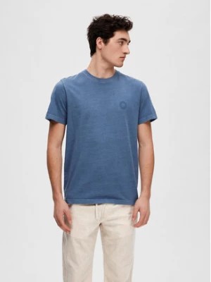 Zdjęcie produktu Selected Homme T-Shirt 16089505 Niebieski Regular Fit
