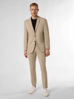 Zdjęcie produktu Selected Męski garnitur - SLHSlim-Liam Mężczyźni Slim Fit beżowy jednolity,