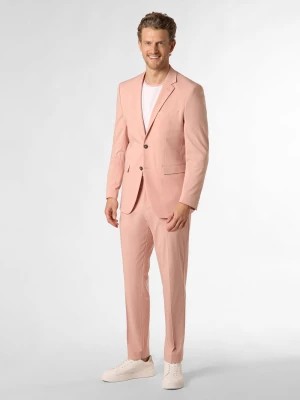 Zdjęcie produktu Selected Męski garnitur - SLHSlim-Liam Mężczyźni Slim Fit Sztuczne włókno różowy jednolity,