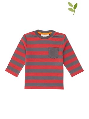 Zdjęcie produktu Sense Organics Koszulka "Elan" w kolorze szaro-czerwonym rozmiar: 74