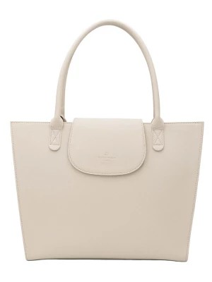 Zdjęcie produktu Wind & Vibes Shopper bag "Roma" w kolorze kremowym - 38 x 46 x 13 cm rozmiar: onesize
