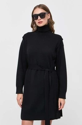 Zdjęcie produktu Silvian Heach sukienka kolor czarny mini oversize